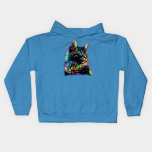 Maine Coon Kitten Kids Hoodie